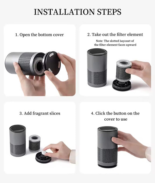 Mini Air Purifier for desktop